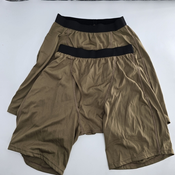 Beyond clothing olive green boxer shorts size medium R Silk Weight - Picture 6 of 6